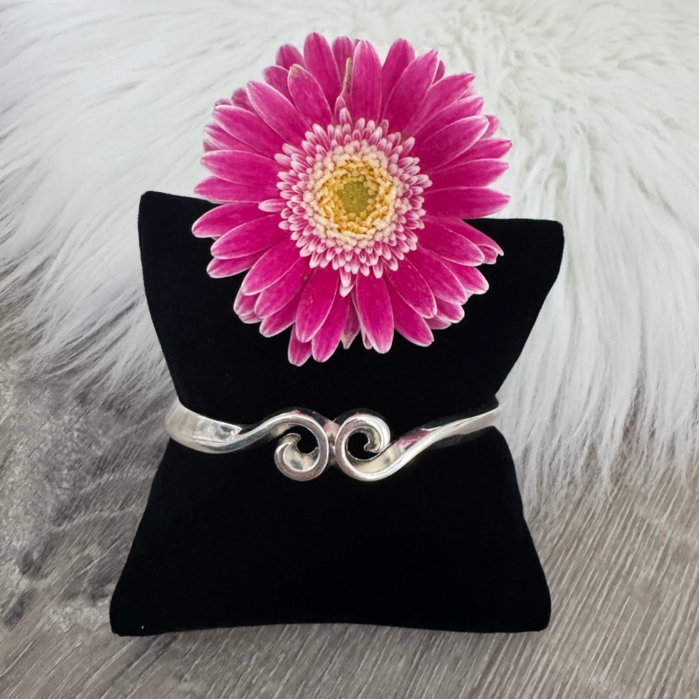 🩷 BRIGHTON Genoa Silver Bangle Bracelet